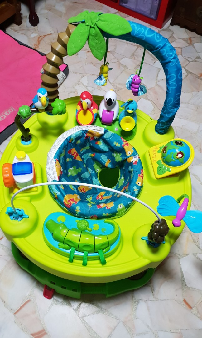evenflo exersaucer life in the amazon