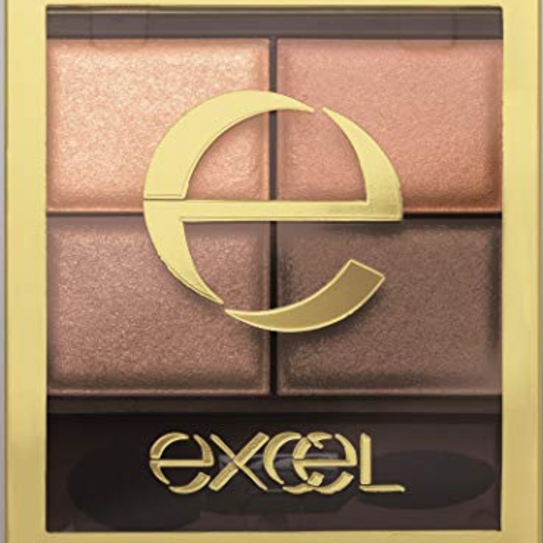 EXCEL Skinny Rich Eyeshadow (SR03 Royal Brown), Beauty & Personal Care