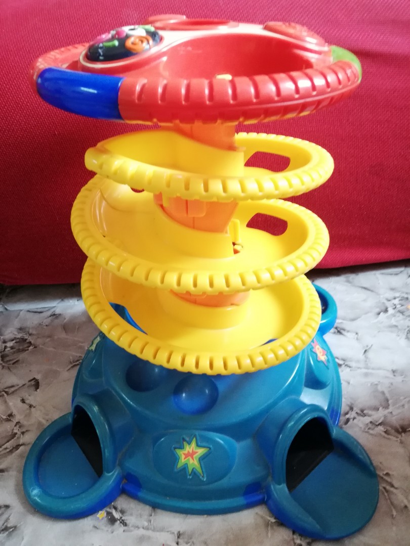 Fisher price pull online up ball blast