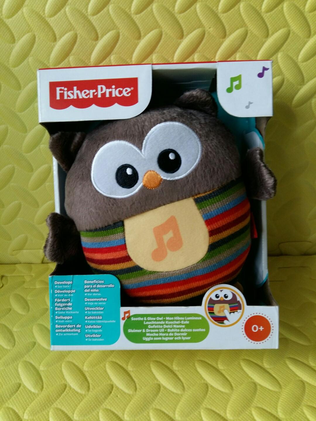 fisher price soothe and glow owl