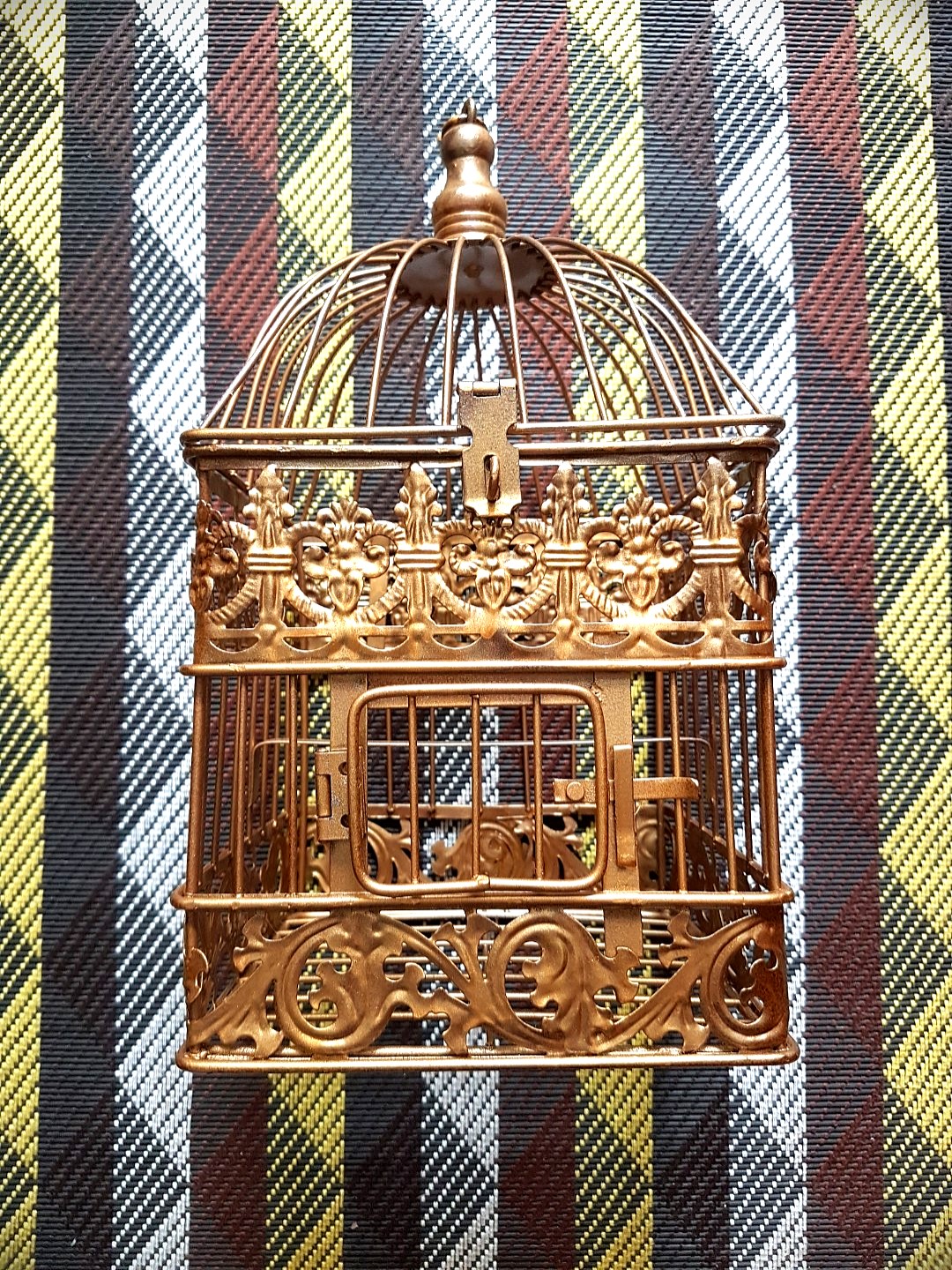 Gold Bird Cage Wedding House Decoration Design Craft Others