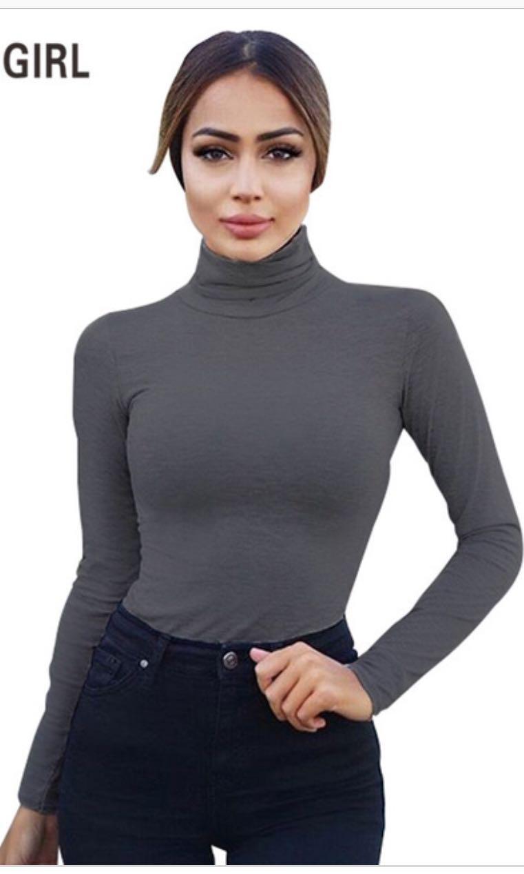 Turtleneck t shop shirt h&m