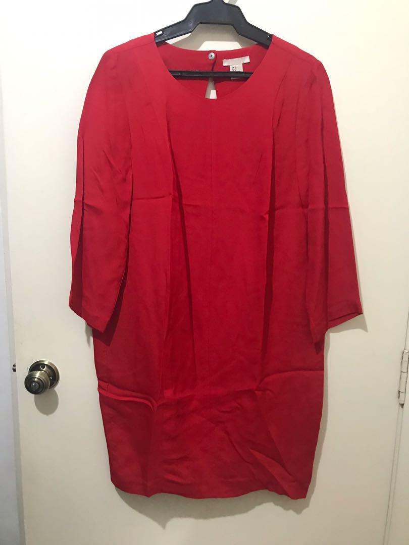 red dress tops