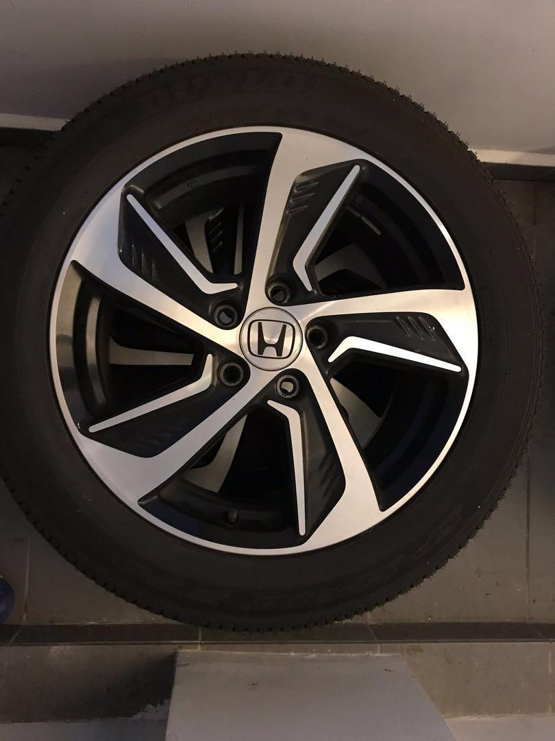 Honda Odyssey 17 Rim Stock Rims With Tyres Car Accessories Tyres Rims On Carousell
