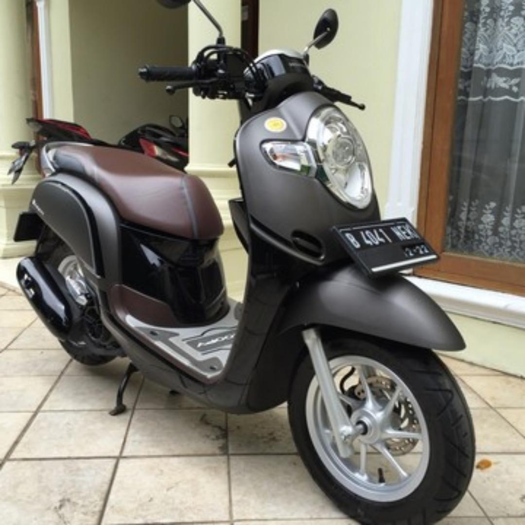 Honda Scoopy Stylysh Warna Abu Abu 2017 Motor Di Carousell