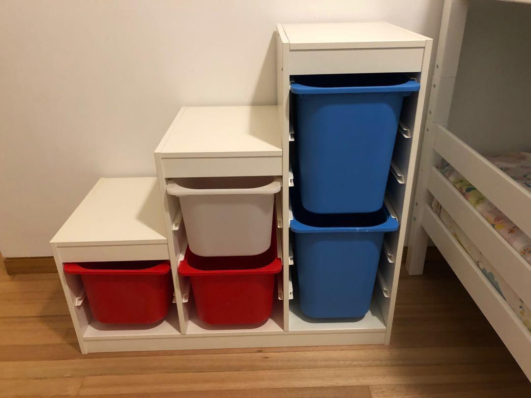 Ikea Trofast Storage system, Furniture & Home Living, Home Improvement
