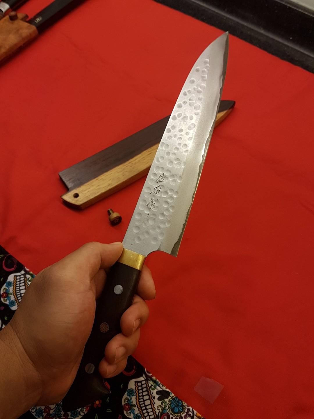 Japanese knife masakage zero gyuto 210mm, Everything Else on Carousell