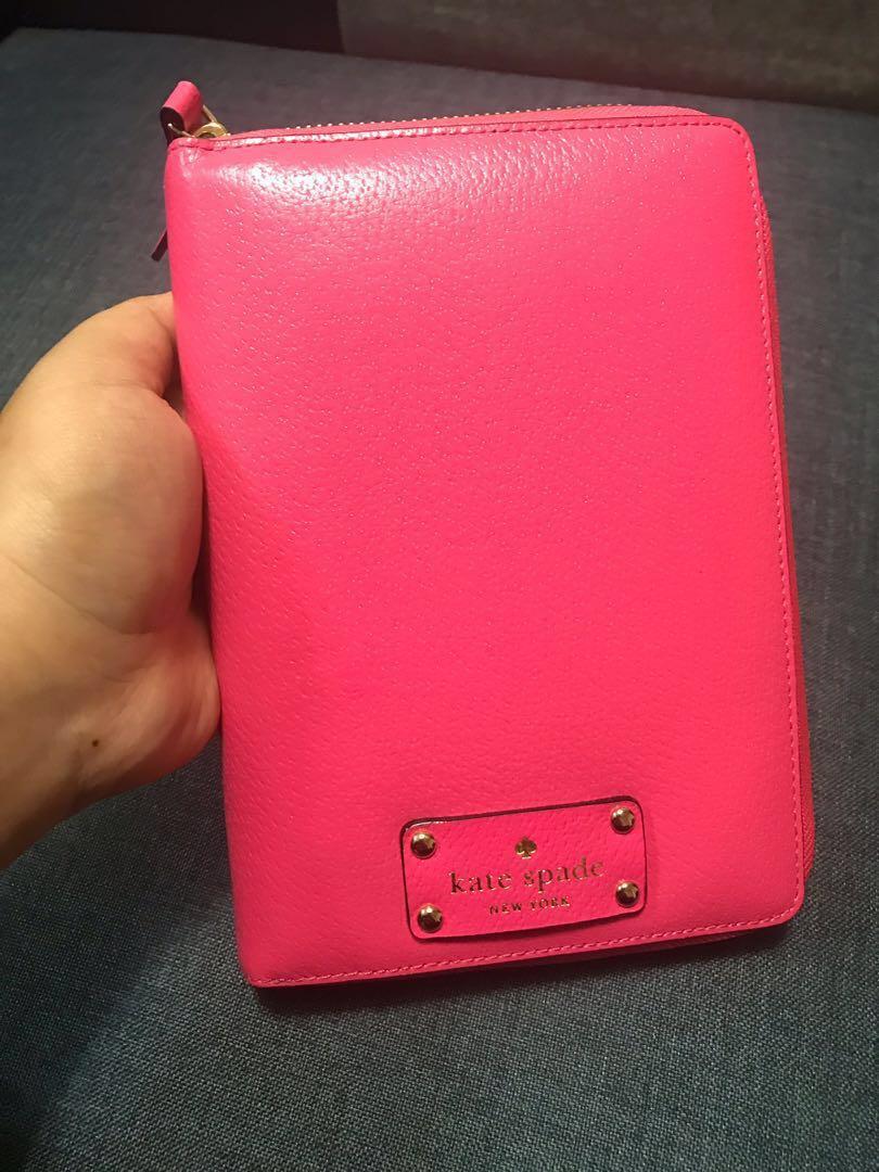 Kate Spade Planner Zip Around Wellesley (Pink Caberet), Luxury, Bags &  Wallets on Carousell