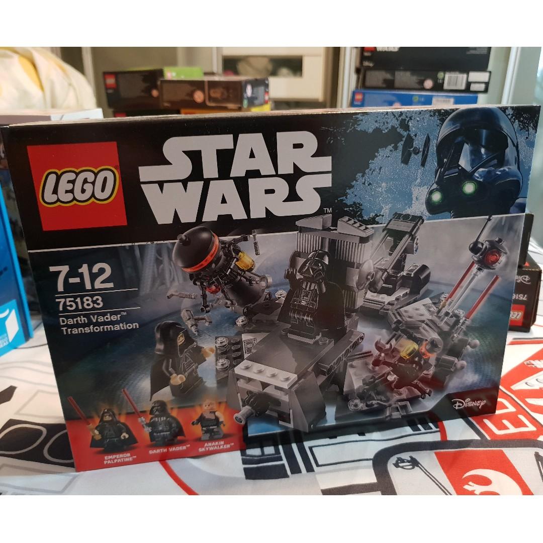 lego star wars darth vader transformation 75183