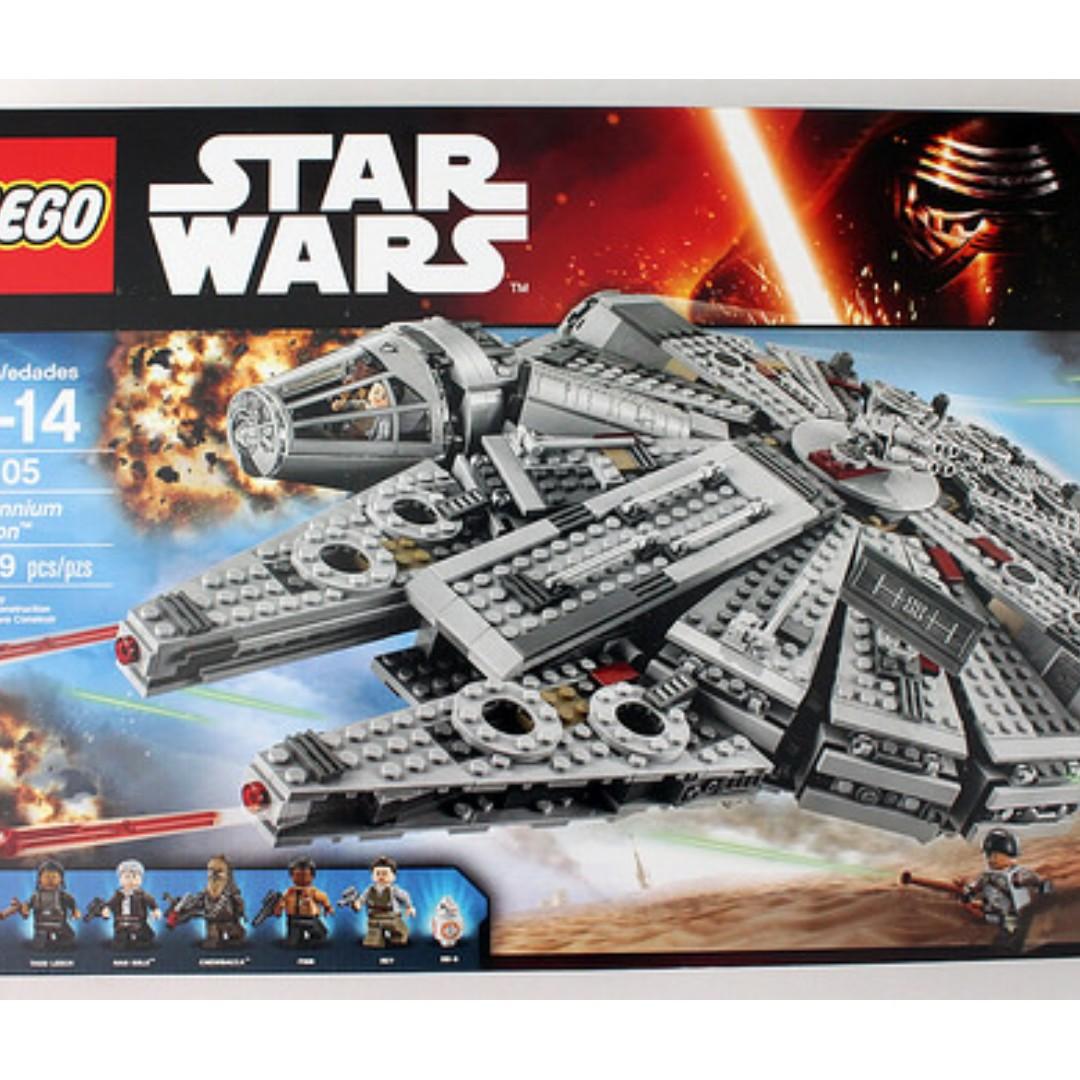 lego millennium falcon force awakens