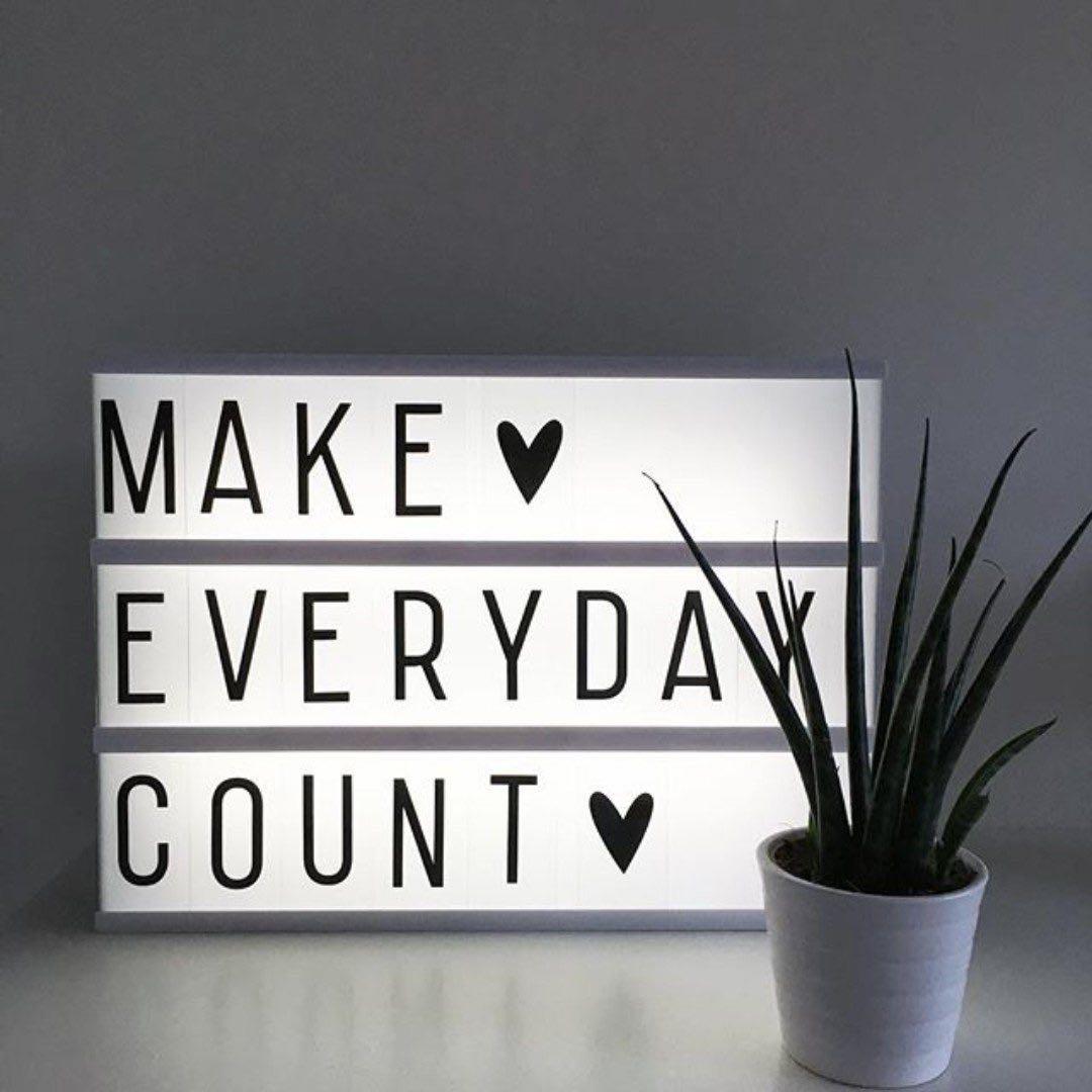 Light Box with letter pack Design Craft Others on Carousell