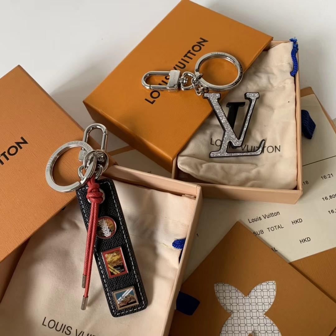 Lv Keychain, Luxury, Accessories, Others On Carousell