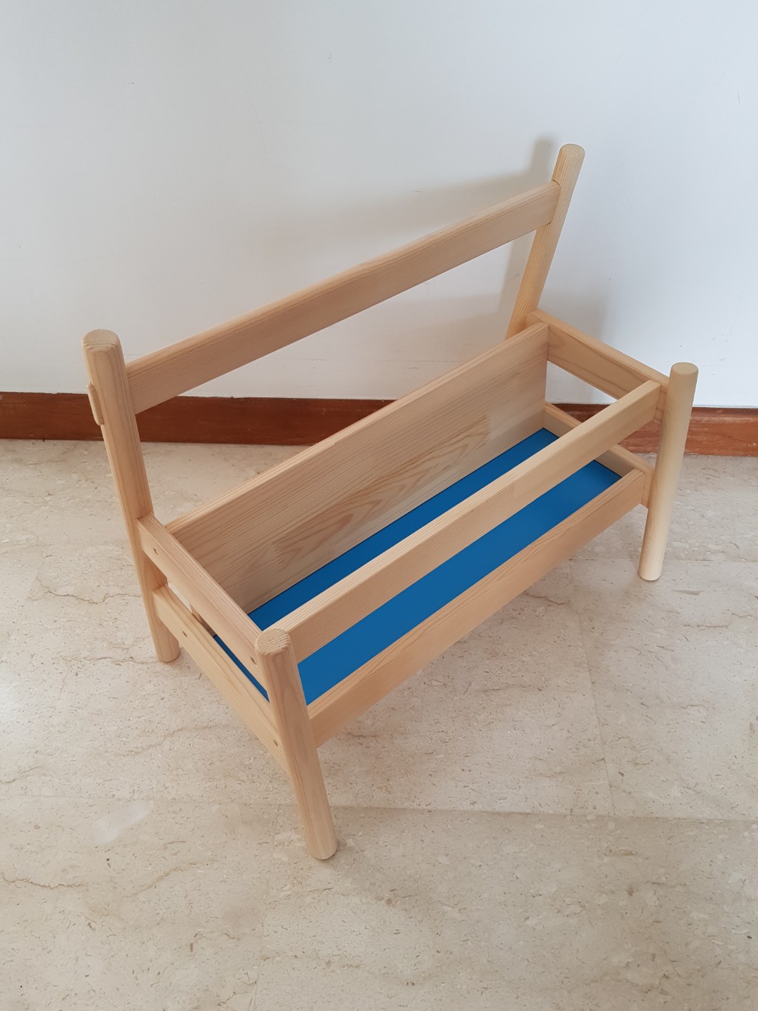 Wooden Magazine Rack Ikea But everything that we find is either too expensive or not t