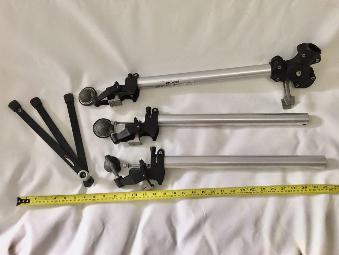 Manfrotto Monster Tripod 075b Head Dolly Photography Camera Accessories Tripods On Carousell Manfrotto 475b pro geared tripod with geared column. manfrotto monster tripod 075b head