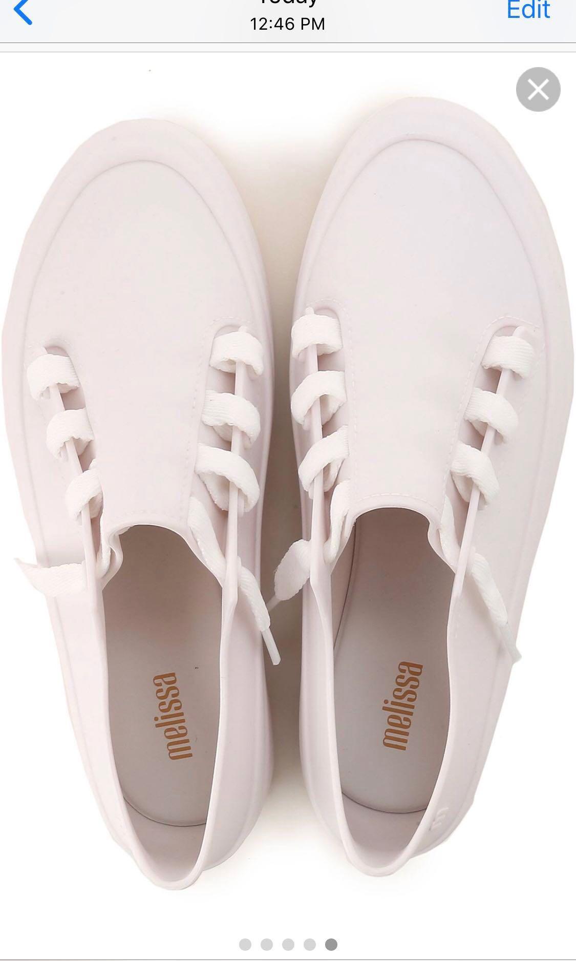 white melissa shoes