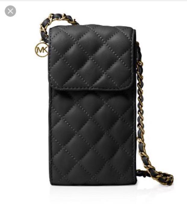 michael kors quilted crossbody bag