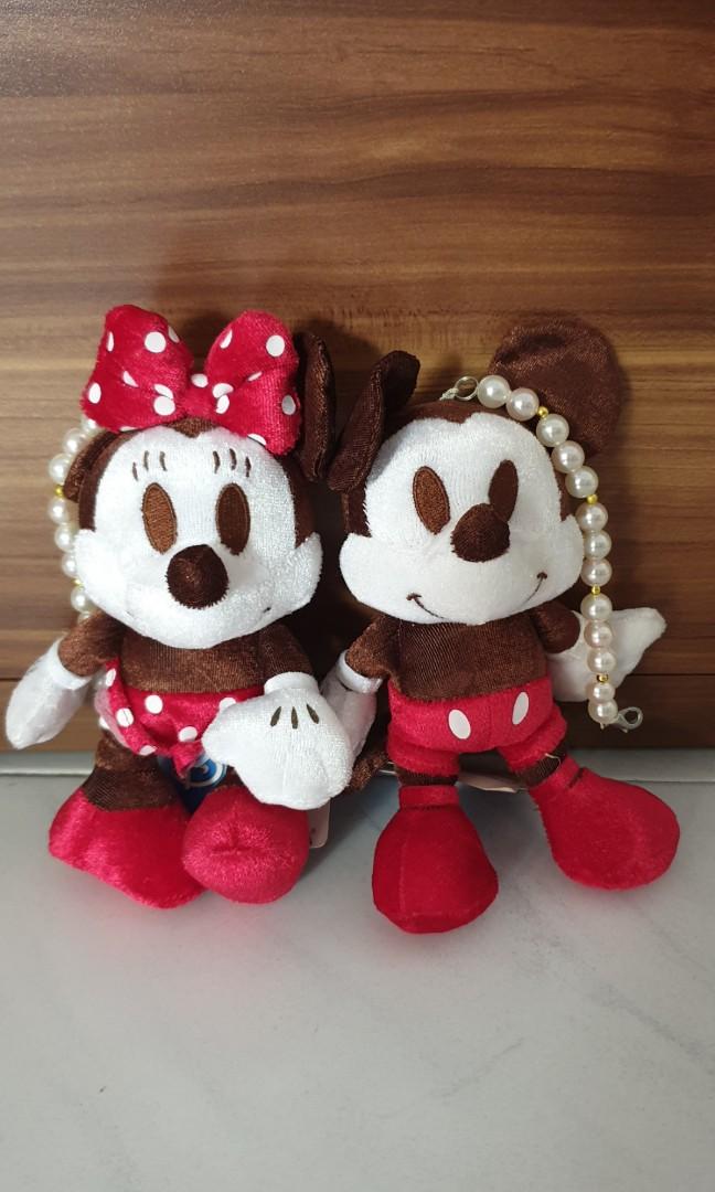 mickey and minnie soft toys