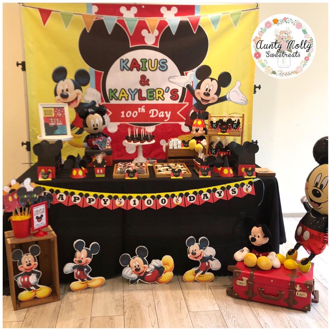 Mickey Mouse Themed Dessert Table Bulletin Board Looking For On