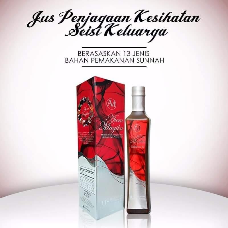 Nak Sihat Cegah Penyakit Cubalah Jus Kesihatan Aura Magika Food Drinks Packaged Snacks On Carousell