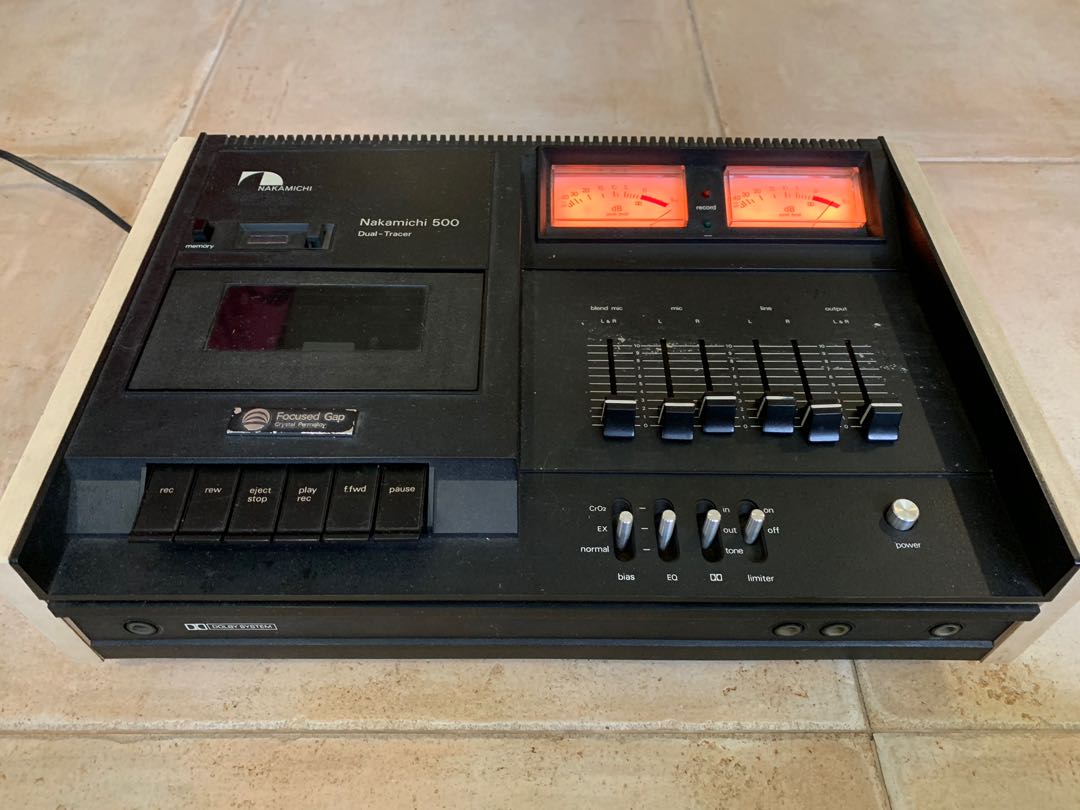 Nakamichi 500 dual mixer tracer, Audio, Other Audio Equipment on Carousell