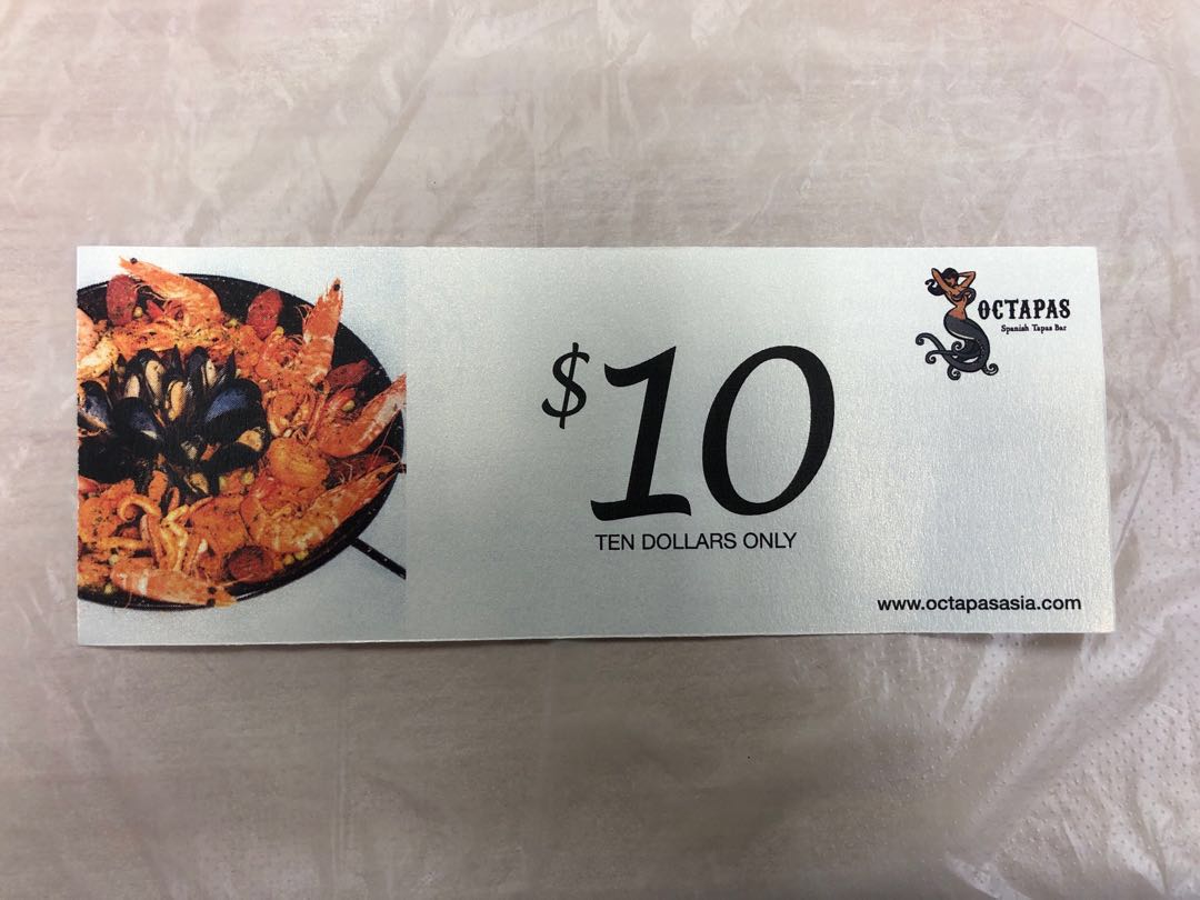 Octapas Spanish Tapas Bar Clarke Quay 10 Dining Food Cash Voucher