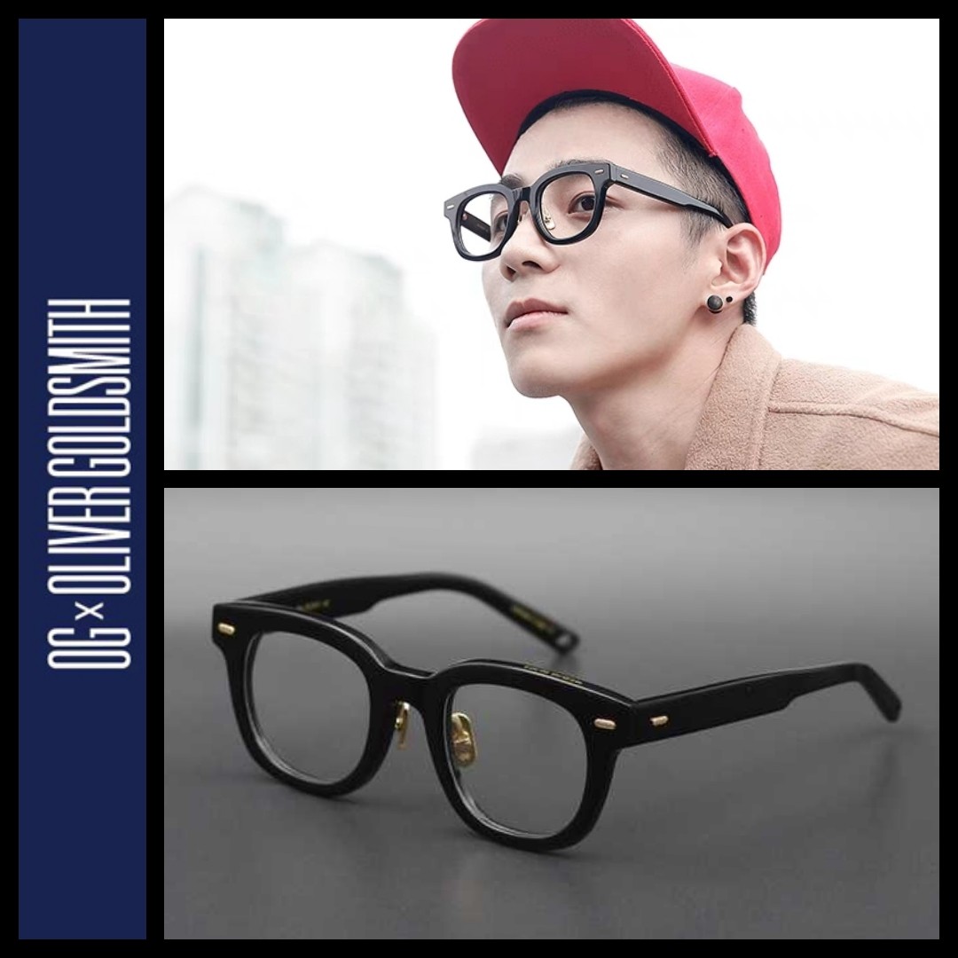 独特の上品 スクエアフレーム OG×OLIVER OG×OLIVER GOLDSMITH メガネ ...