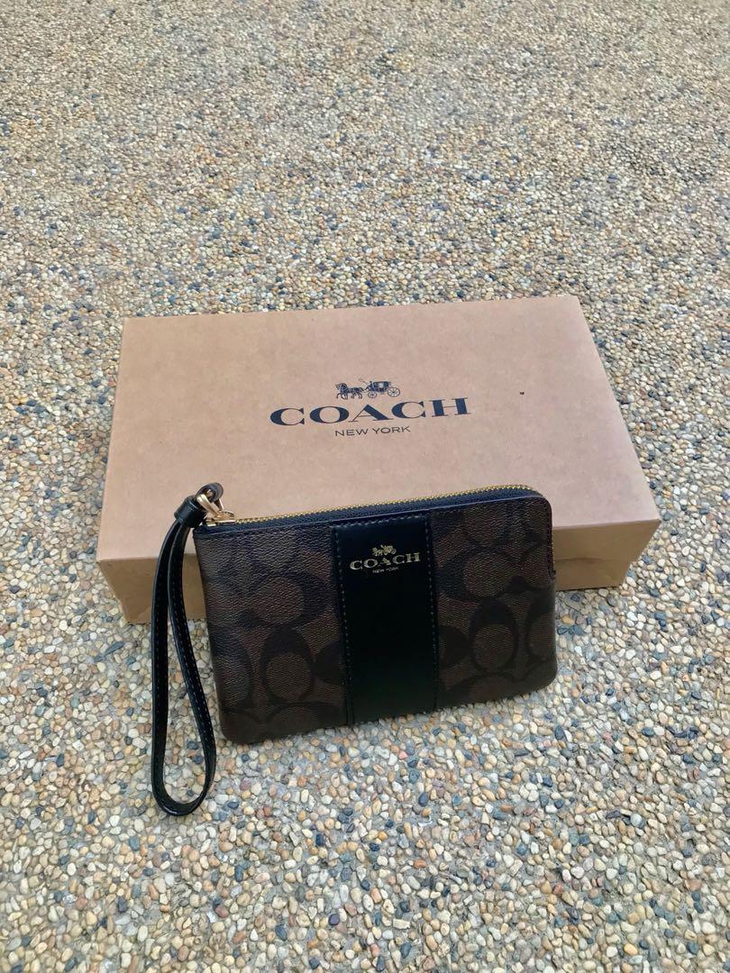 Coach clearance mini wristlet