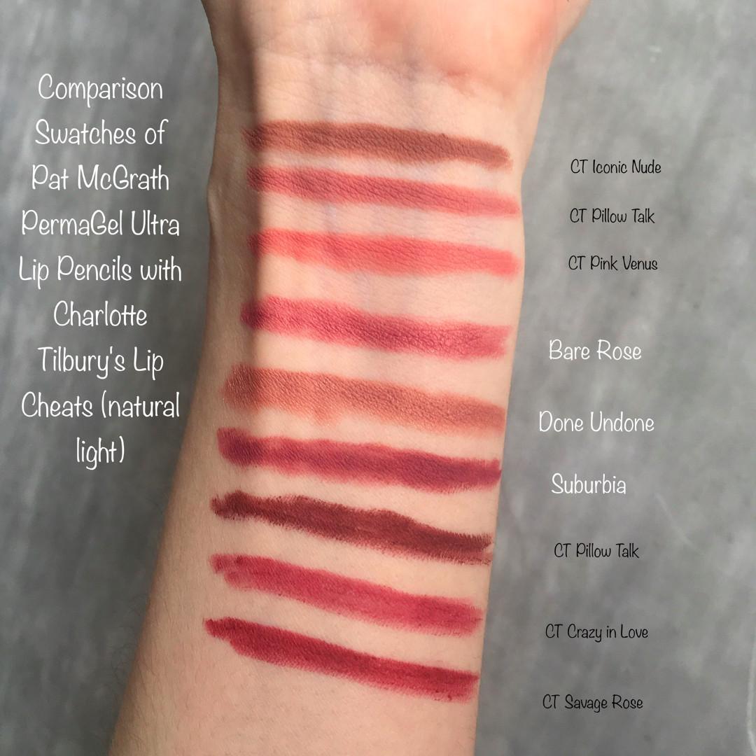 Pat McGrath Permagel Ultra Lip Pencil Done Undone, Beauty & Personal