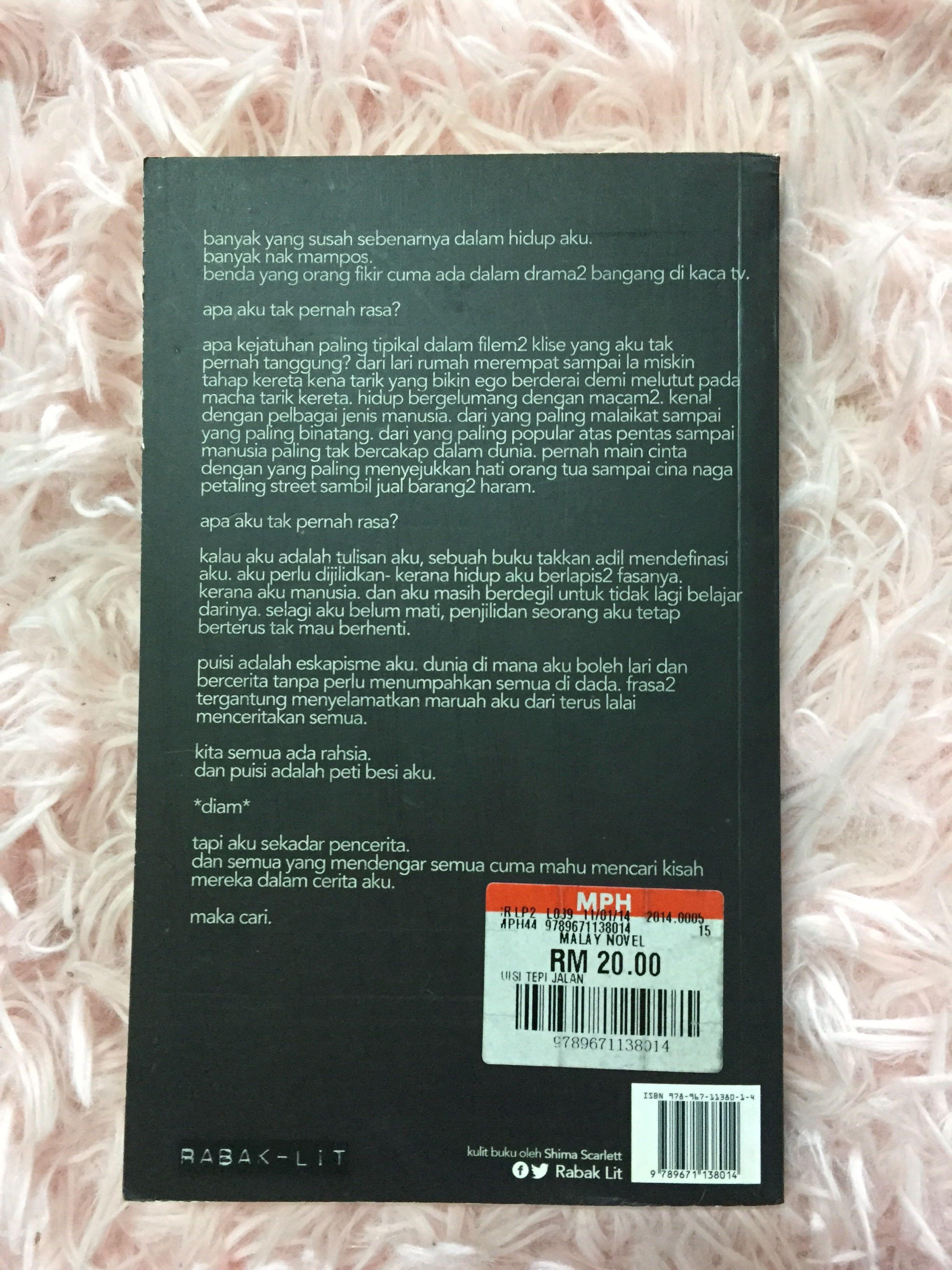 Puisi Tepi Jalan Fynn Jamal Books Stationery Books On Carousell Fynn jamal suatu pernah official lyric video. carousell