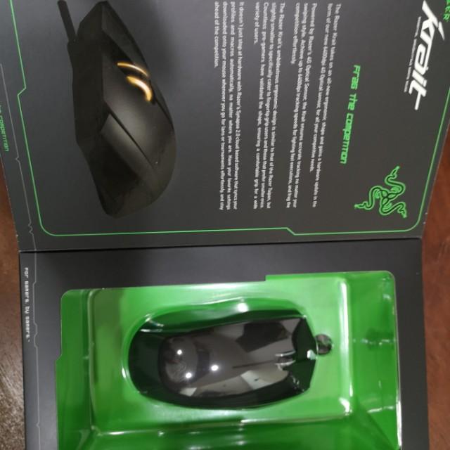 Original Krait Razer Razer Krait gaming mouse, Computers & Tech, Parts & Accessories, Mouse ...
