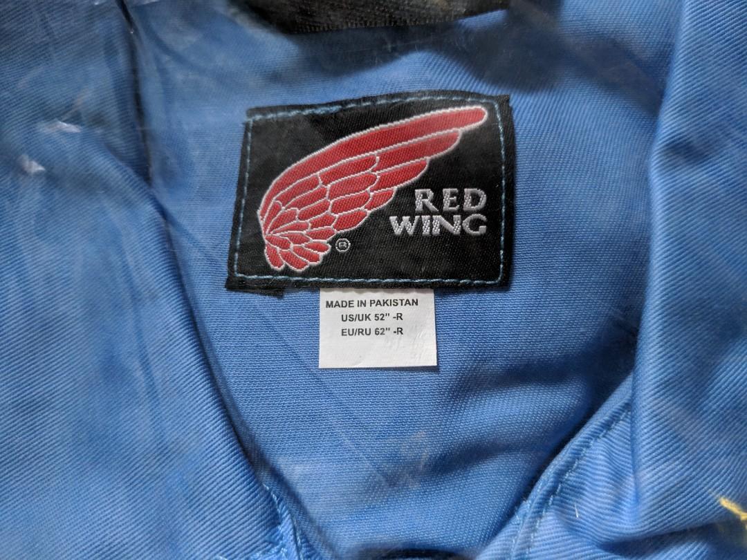 Red Wing Coverall Men S Fashion Coats Jackets And Outerwear On Carousell