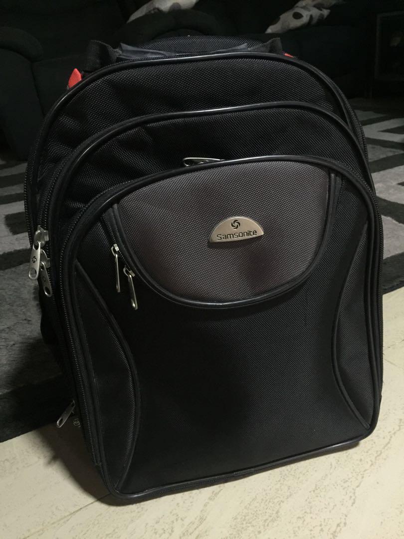 samsonite trolley backpack