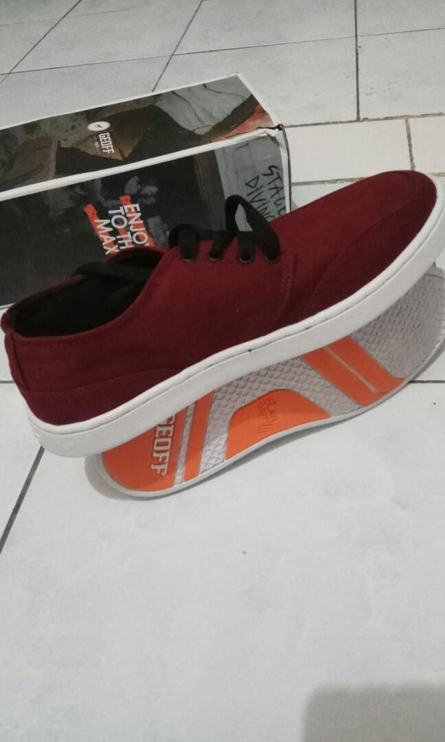 Sepatu Geoff Max Ori Fesyen Pria Sepatu Sneakers Di Carousell