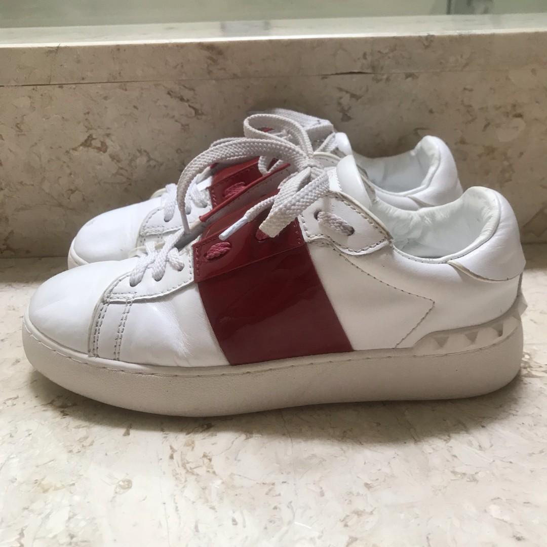 Valentino matte open sneaker store