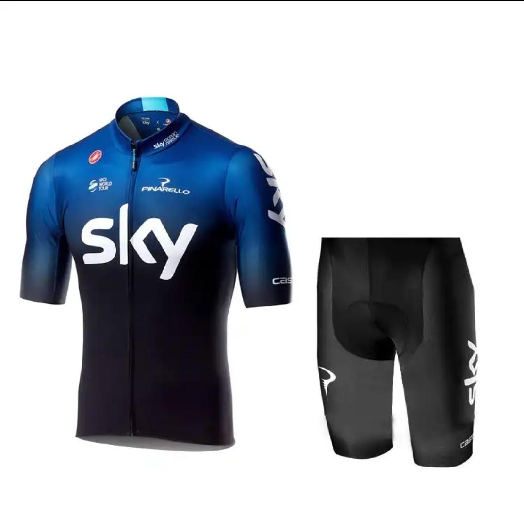 sky cycling jersey