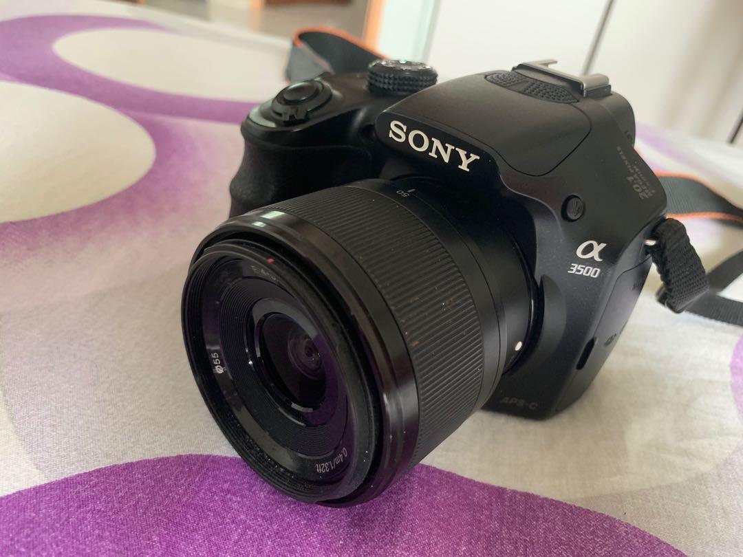 Sony DSLR Alpha 3500, Photography, Cameras on Carousell