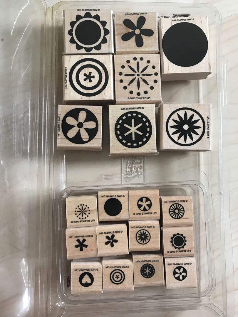 Download 2006 Stampin Up Big Pieces Rubber Stamp Set Paper Paper Party Supplies Shantived Com