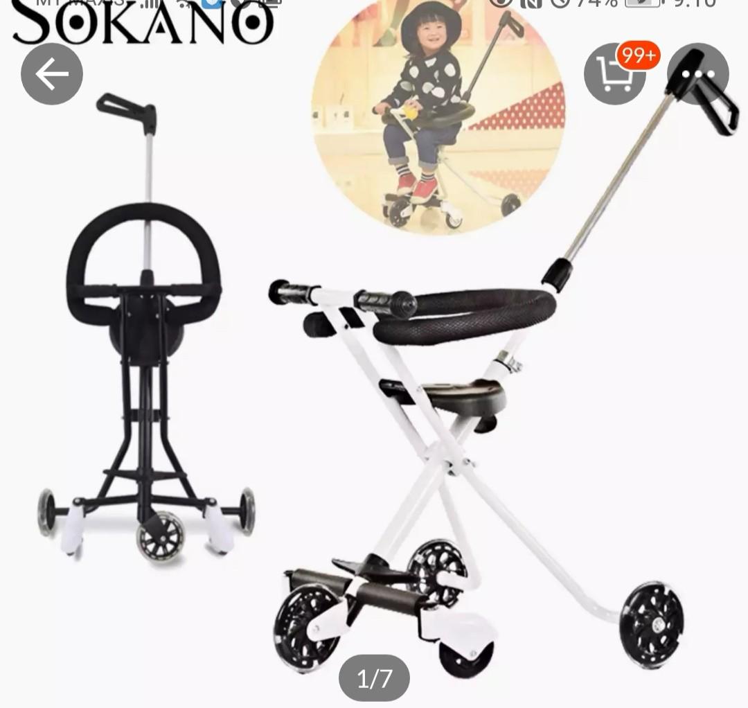 Stroller ringan 3 roda
