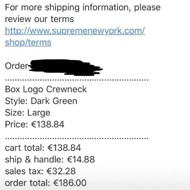 Supreme Box Logo Crewneck FW18 Dark Green Men s Fashion Tops