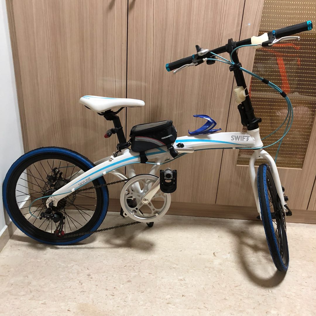 swift skyline folding bike
