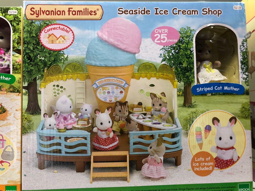 Seaside ice cream 2025 shop sylvanian families