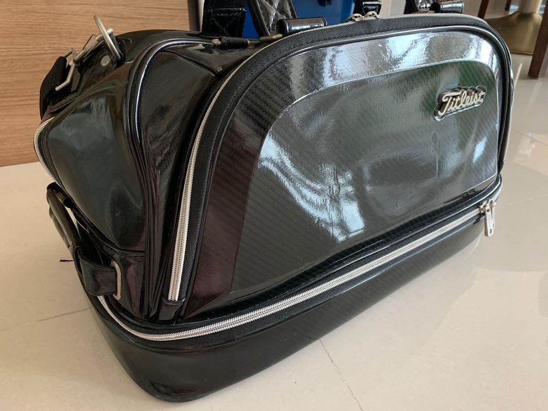 golf duffle bag with shoe compartment