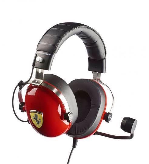 T Racing Scuderia Ferrari Edition Gaming Headset Thrustmaster Not Logitech Fanatec Bose Jvc Sony Lg Toys Games Video Gaming Gaming Accessories On Carousell