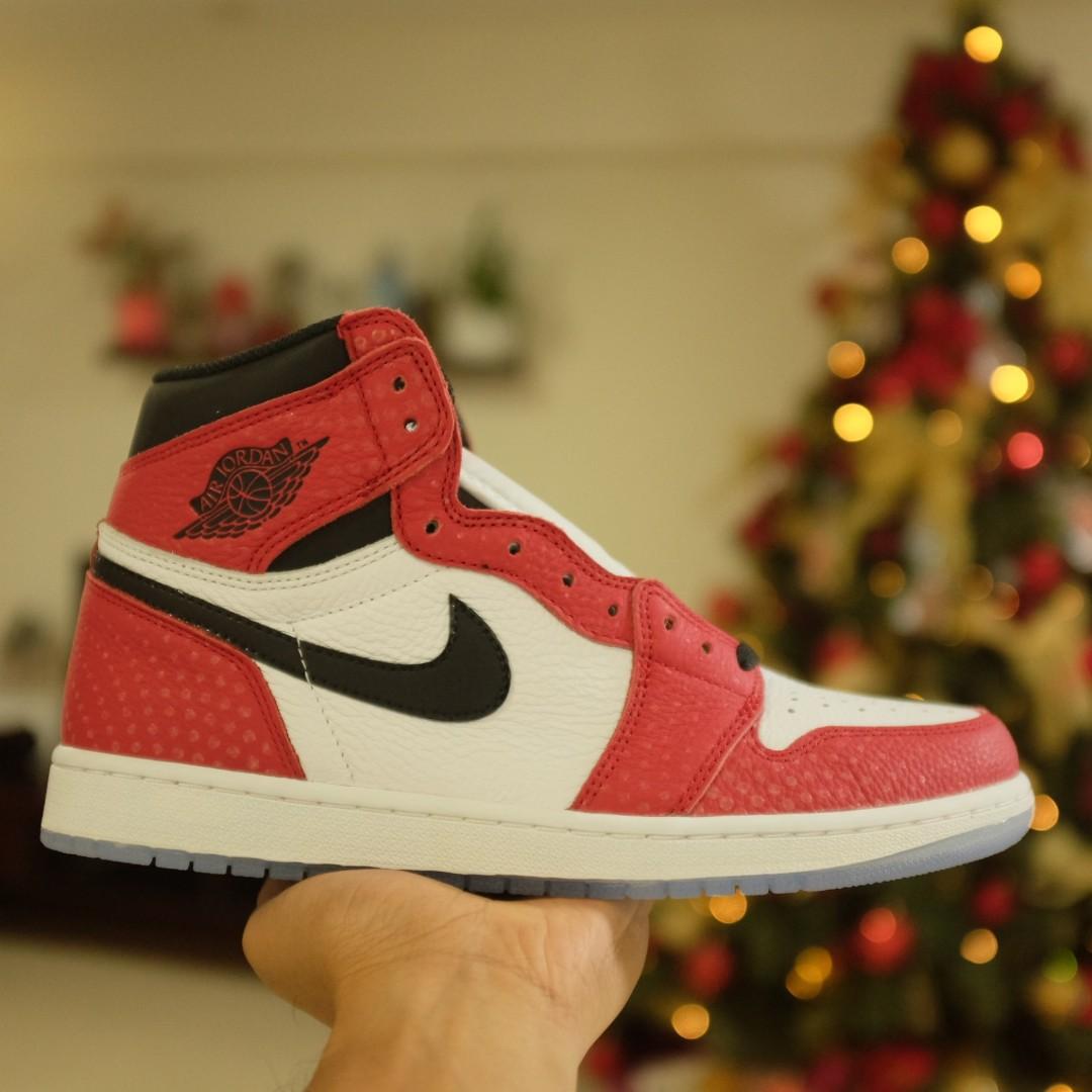 jordan 1 spiderman resell