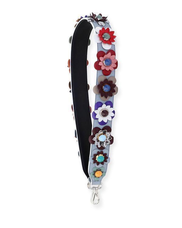 fendi floral strap
