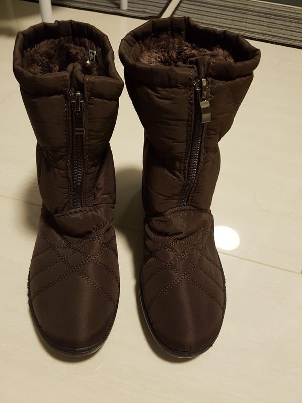 women's mid calf waterproof boots