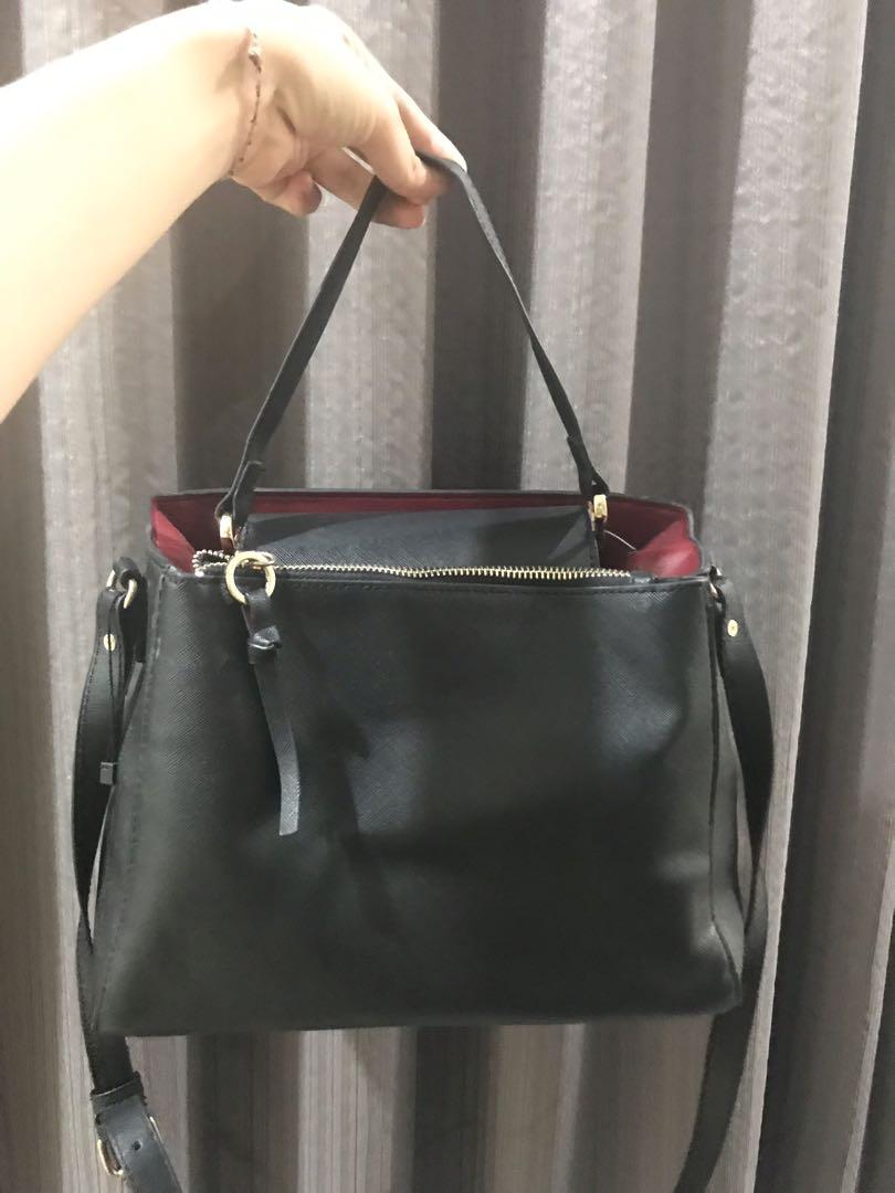 Zara Basic Bag, Women's Fashion, Bags 