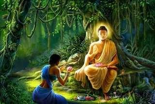 GAutam buddha gold platted coin