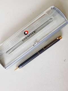 Sheaffer Targa Matt black Gold clip ballpoint U.p.$79 Now Offer$50 (ZXlw)