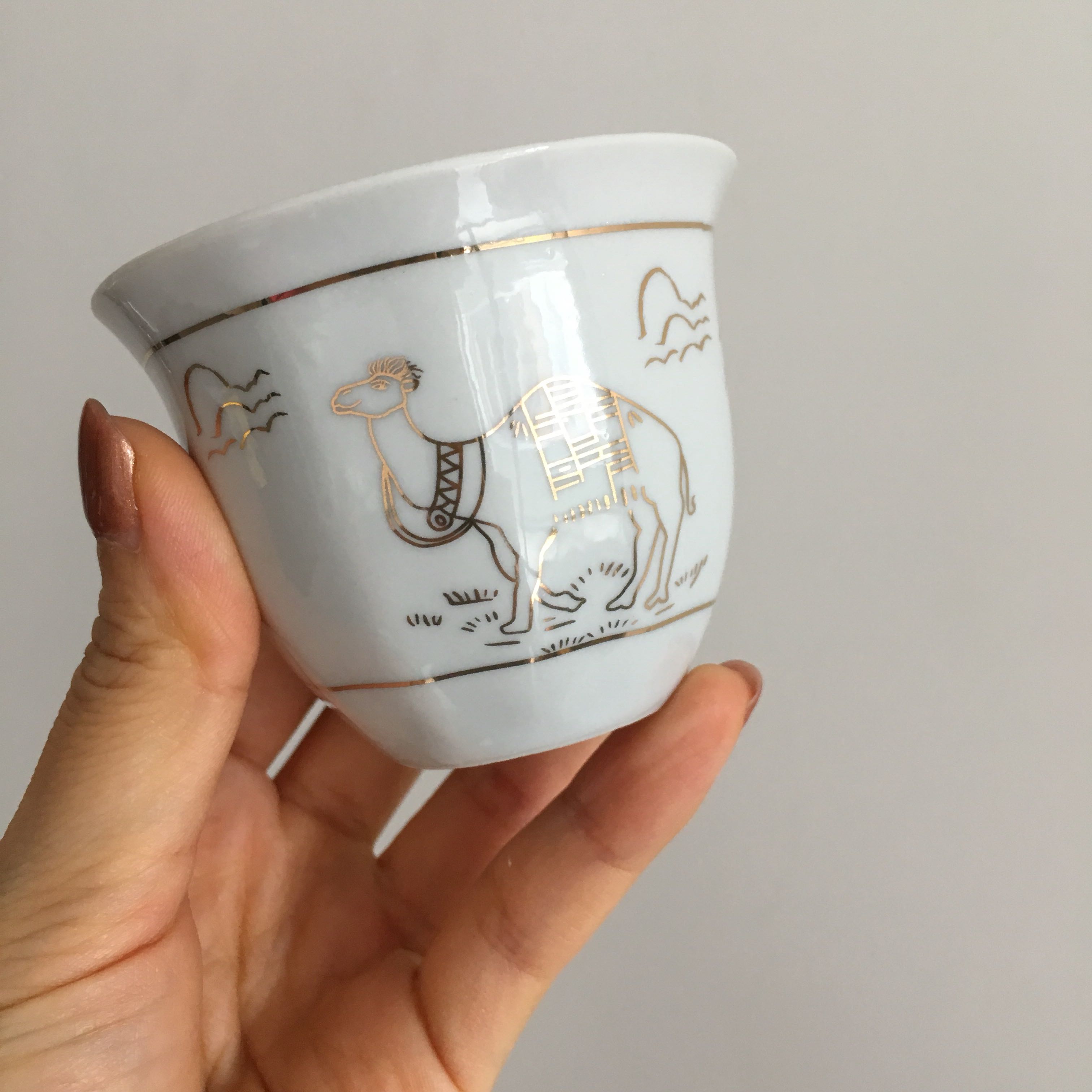 12 pcs tea cups set from dubai, Furniture & Home Living, Kitchenware